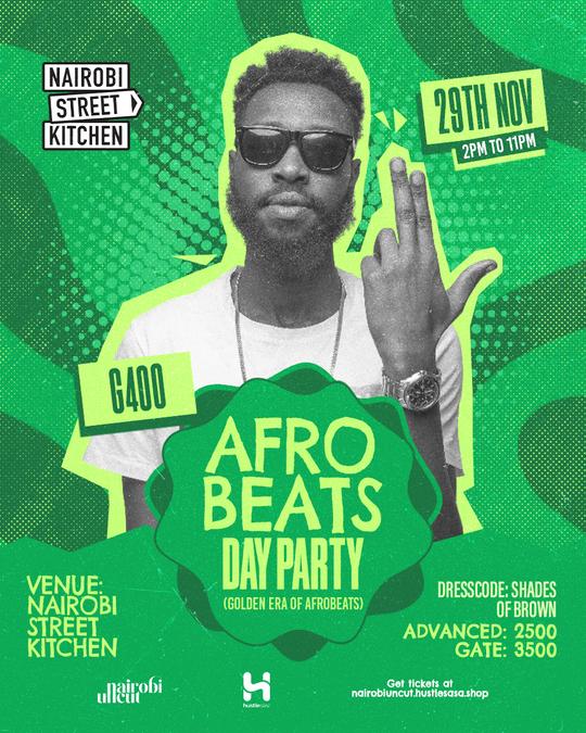 Afro Beats Day Party (Golden Era of Afrobeats) 2 event's poster
