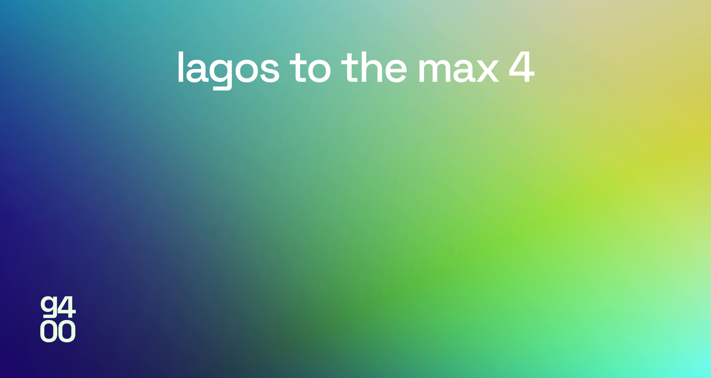 Lagos To The Max Vol 04 Mix Cover