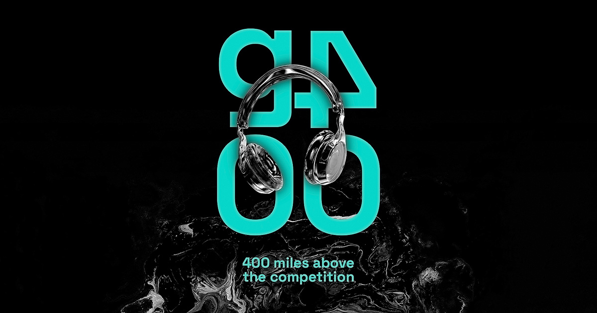 G400 Black And Turquoise Colour Wallpaper's Image