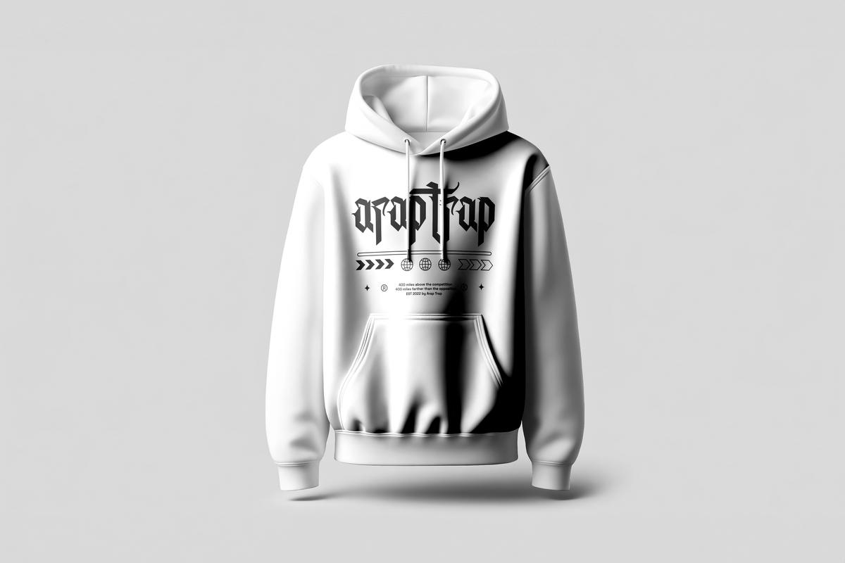 Arap Trap Old English Hoodie Image 5
